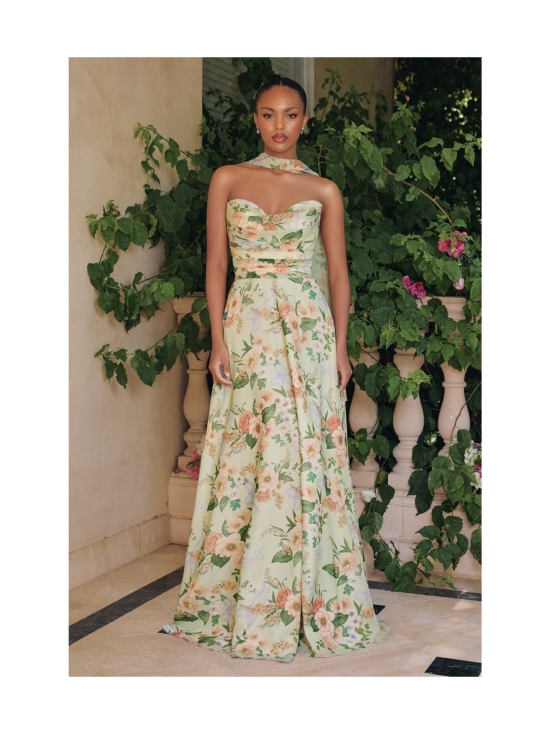 Ladivine - T717 juhlamekko - SAGE PRINT | Stockmann - photo 1