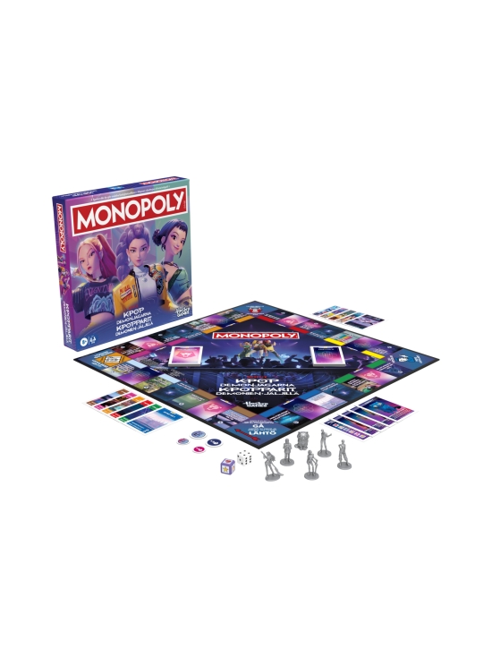 KPOP DEMON HUNTERS - MONOPOLY Lautapeli K-popparit demonien jäljillä (suomen- ja ruotsinkielinen) | Stockmann - photo 3