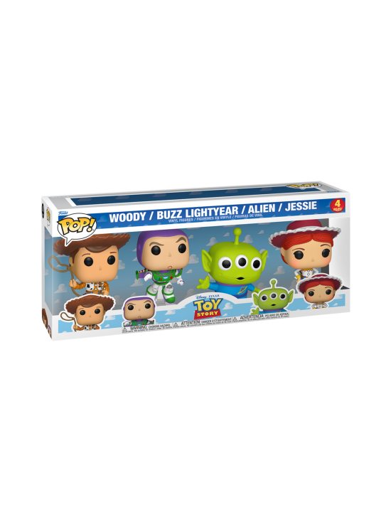 TOY STORY - FUNKO POP! Vinyylihahmo: Disney: Toy Story 4 - 4-pack (Black Friday) | Stockmann - photo 1
