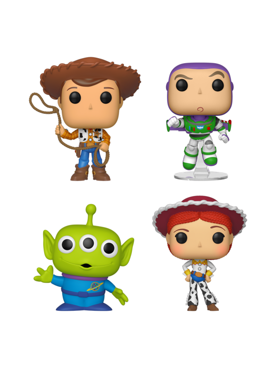 TOY STORY - FUNKO POP! Vinyylihahmo: Disney: Toy Story 4 - 4-pack (Black Friday) | Stockmann - photo 2