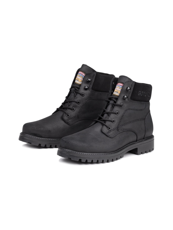 Pomar - JARNO Miesten GORE-TEX kengät - BLACK WAXY COMMANDER | Stockmann - photo 6