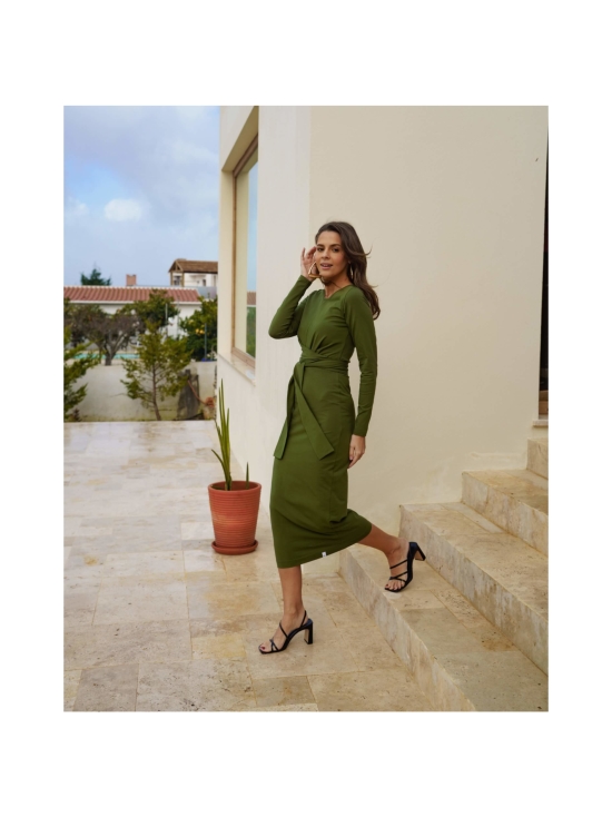 Nakoa - Zoey Dress, Chive - CHIVE (OLIIVINVIHREÄ) | Stockmann - photo 4