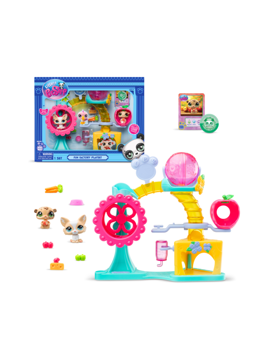 LITTLEST PET SHOP - LITTLEST PET SHOP Leikkisetti Fun Factory Playground - photo 3 LITTLEST PET SHOP - LITTLEST PET SHOP Leikkisetti Fun Factory Playground | Stockmann - photo 3