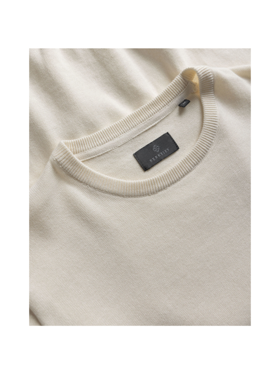 Berkeley - Brockton Cotton Crew -puuvillaneule - OFFWHITE | Stockmann - photo 3