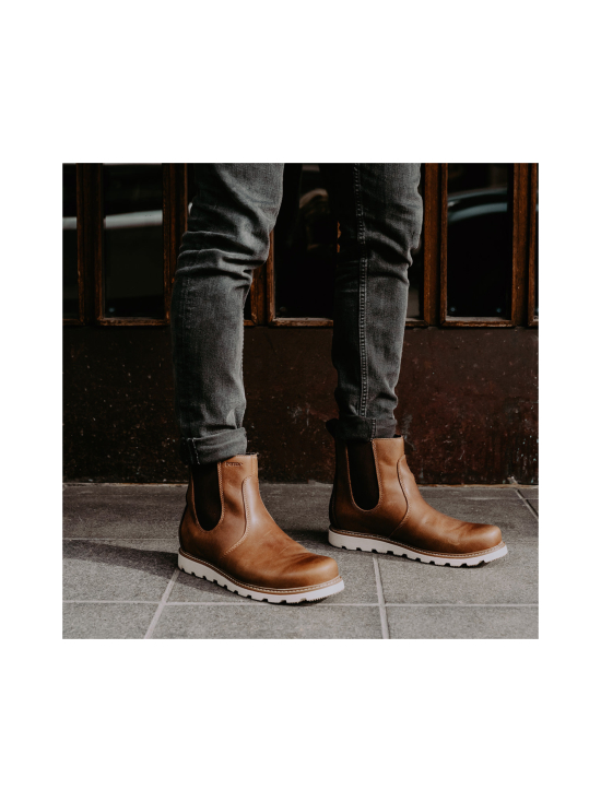 Pomar - RAJA Miesten GORE-TEX® ekologiset nilkkurit - OAK TERRA PULL-UP/WHT.SOLE | Stockmann - photo 2