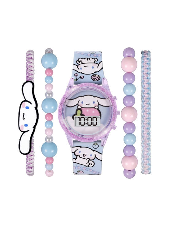 HELLO KITTY - HELLO KITTY digitaalinen kello silikonirannekkeella ja rannekorusetti Cinnamoroll | Stockmann - photo 2