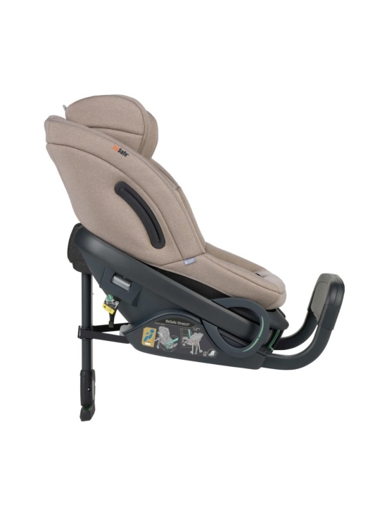BeSafe - BeSafe Stretch 2 turvaistuin (61-125cm) - DARK SAND SOFT BREEZE | Stockmann - photo 6