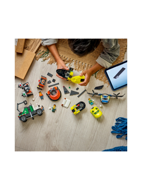 LEGO CITY - LEGO City Lentokone, huoltoauto ja ilmatyynyalus 60505 | Stockmann - photo 4