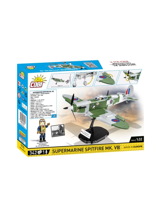 COBI - Supermarine Spitfire MK.VB 342 pcs - photo 2 COBI - Supermarine Spitfire MK.VB 342 pcs | Stockmann - photo 2