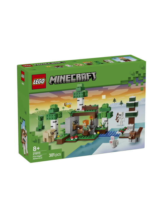 LEGO MINECRAFT - LEGO Minecraft Ensimmäisen yön seikkailu 21593 | Stockmann - photo 1