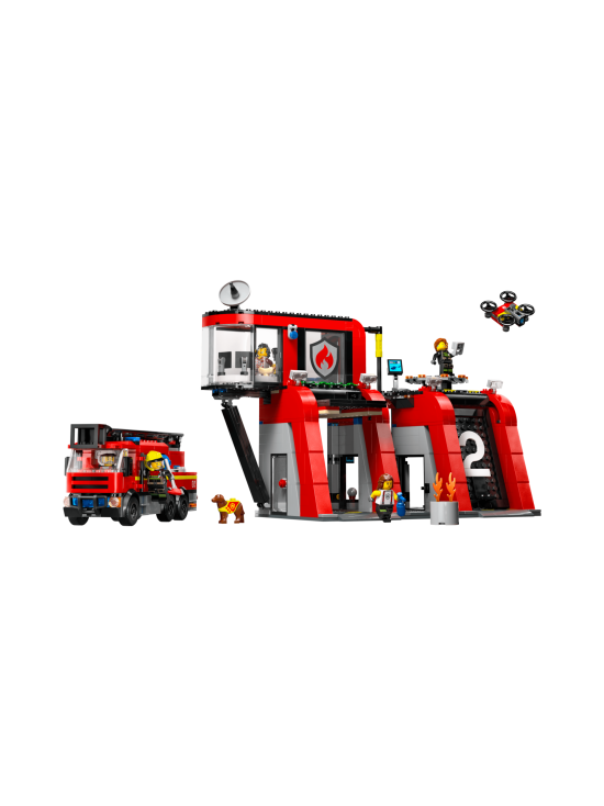 LEGO CITY - LEGO City Paloasema ja paloauto 60414 | Stockmann - photo 3