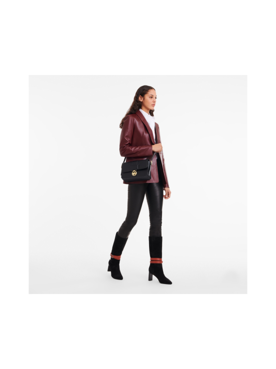 Longchamp - BOX-TROT - CROSSBODY BAG M - LAUKKU - BLACK - photo 3 Longchamp - BOX-TROT - CROSSBODY BAG M - LAUKKU - BLACK | Stockmann - photo 3