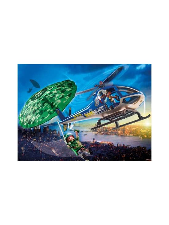 PLAYMOBIL - PLAYMOBIL CITY ACTION Poliisihelikopteri ja rosvo laskuvarjolla 70569 | Stockmann - photo 3