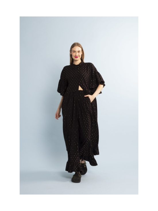 Miia Halmesmaa - FLIRTY- MEKKO pitkä, KULTAHIPPU - MUSTA | Stockmann - photo 5
