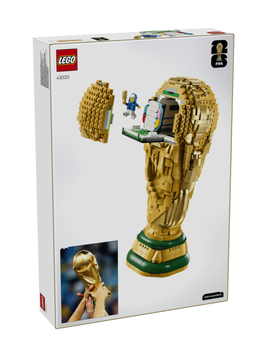 LEGO EDITIONS - LEGO Editions Football FIFA World Cup ‑turnauksen virallinen palkinto 43020 | Stockmann - photo 2