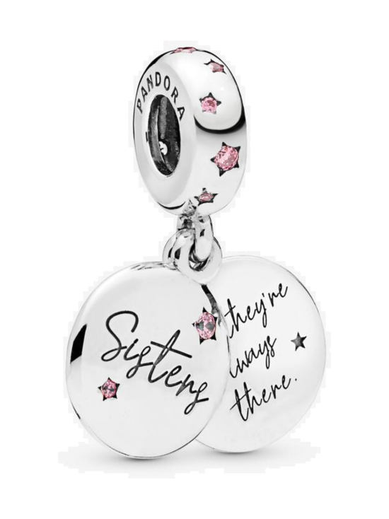 Pandora - Mother and son splitable silver dangle with black enamel Mother & Son Heart Split Dangle Charm 797777EN16 | Stockmann - photo 4