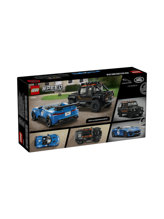 LEGO SPEED CHAMPIONS - LEGO Speed Champions Jaguar Project 7 ja Land Rover Defender 77264 | Stockmann - photo 2