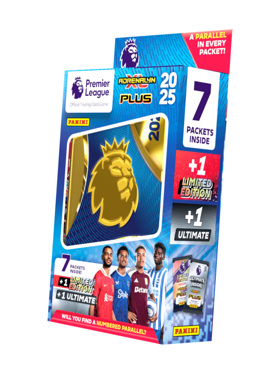 PANINI - PANINI Premiere League 2025 AdrenXL PLUS keräilykortit Mega Tin - photo 1 PANINI - PANINI Premiere League 2025 AdrenXL PLUS keräilykortit Mega Tin | Stockmann - photo 1