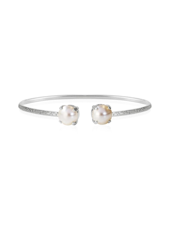 Caroline Svedbom Jewelry - CLASSIC PETITE BRACELET RHODIUM - PEARL | Stockmann - photo 1