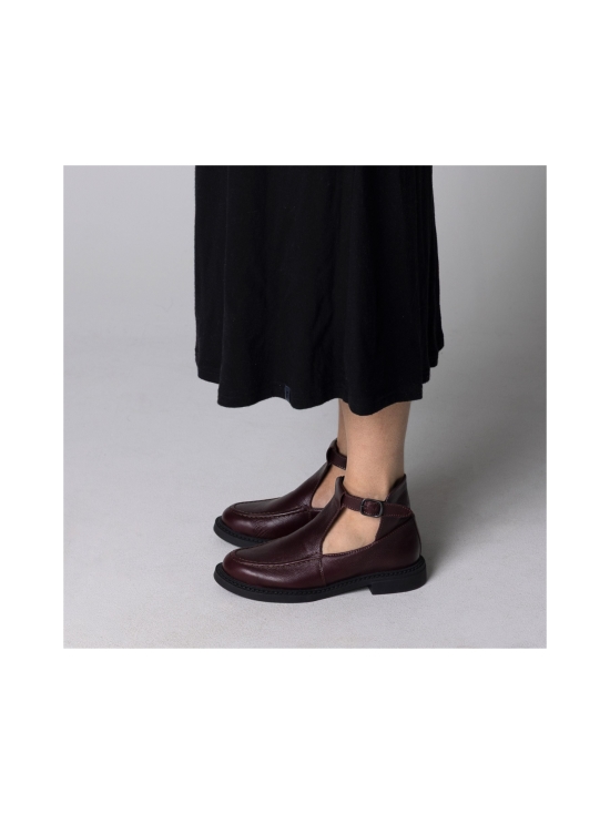 Pomar - KRASSI korkeat Mary Jane -kengät - PLUM NAPPA/BLACK SOLE | Stockmann - photo 5