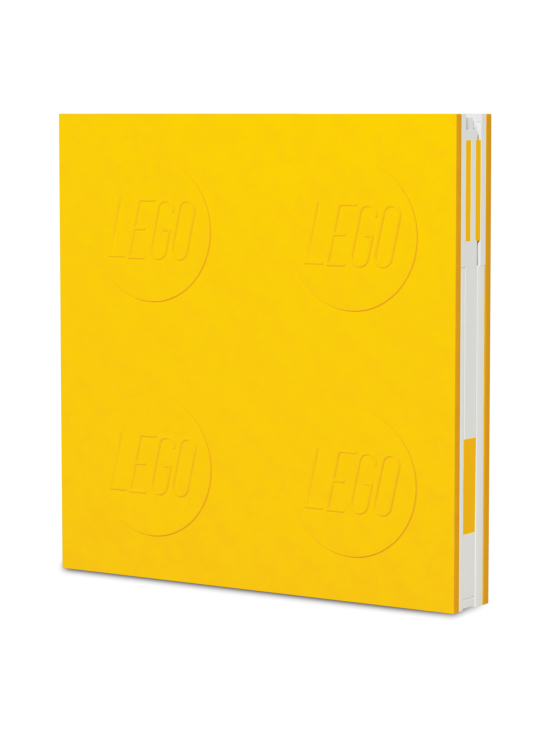 IQ LEGO - LEGO Lukittava päiväkirja ja geelikynä, keltainen | Stockmann - photo 4