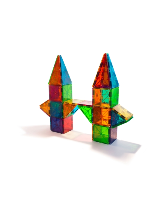 MAGNA-TILES - MAGNA-TILES  Magneettinen rakennussarja, Kirkkaat värit, 100 osaa | Stockmann - photo 4