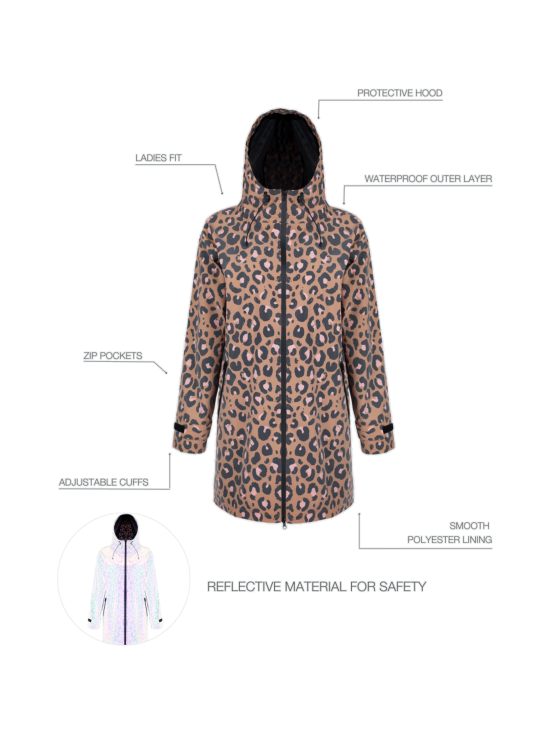 PAIKKA - PAIKKA Human Visibility Raincoat Leo W - VAALEANPUNAINEN | Stockmann - photo 6