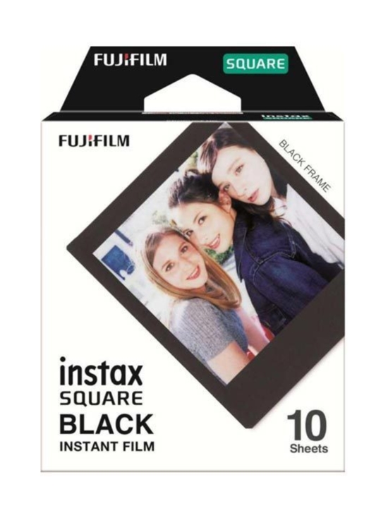 Fujifilm - Fujifilm Instax Film Square Black Frame (10 kuvaa) pikafilmi mustalla kehyksellä - photo 1 Fujifilm - Fujifilm Instax Film Square Black Frame (10 kuvaa) pikafilmi mustalla kehyksellä | Stockmann - photo 1