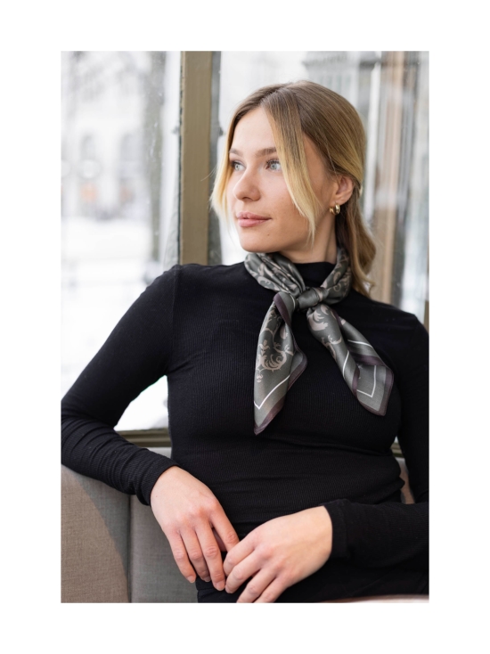 Lasessor - Grete -silkkihuivi - OLIIVI | Stockmann - photo 2