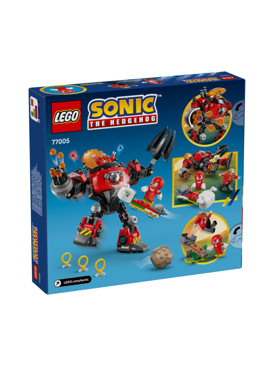 LEGO SONIC THE HEDGEHOG - LEGO Sonic Knuckles vastaan Dr. Eggman ja Egg Crusher ‑robotti 77005 - photo 2 LEGO SONIC THE HEDGEHOG - LEGO Sonic Knuckles vastaan Dr. Eggman ja Egg Crusher ‑robotti 77005 | Stockmann - photo 2