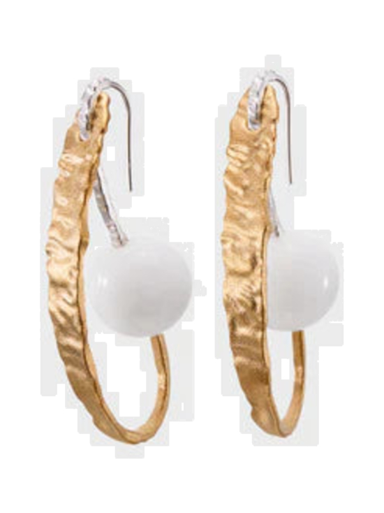 Kalevala - Itu-korvakorut iso hopea kullattu - 261001403JK | Stockmann - photo 1