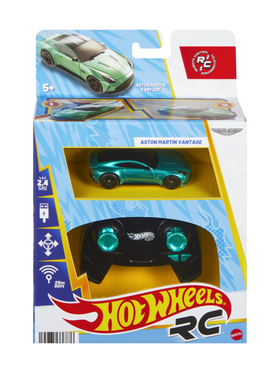HOT WHEELS - HOT WHEELS RC  Aston Martin Vantage -ajoneuvo, 1:64 | Stockmann - photo 1