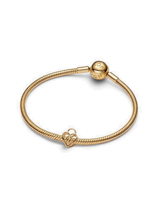 Pandora - Openwork Heart Padlock Charm - 764358C00 | Stockmann - photo 1
