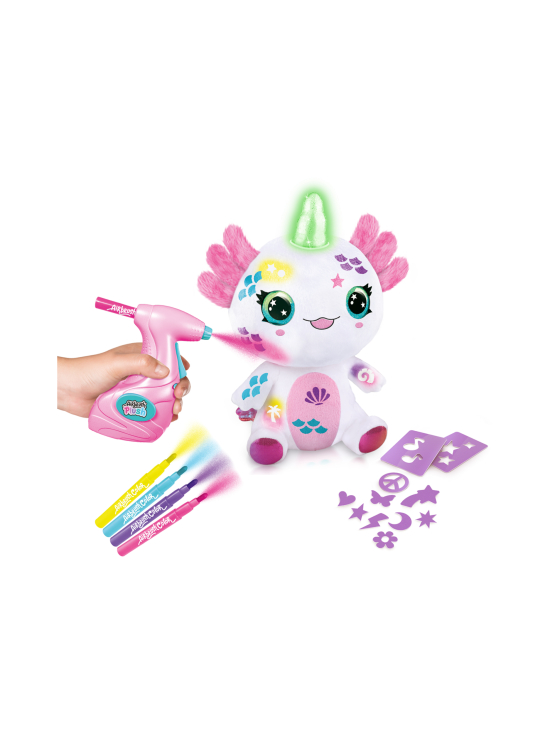 AIRBRUSH - AIRBRUSH PLUSH Pehmoyksisarvisaksolotli ja kynäruisku - photo 2 AIRBRUSH - AIRBRUSH PLUSH Pehmoyksisarvisaksolotli ja kynäruisku | Stockmann - photo 2
