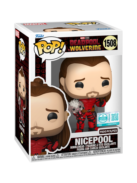 MARVEL - FUNKO POP! Supreme Vinyylihahmo: Marvel: Deadpool & Wolverine - Nicepool (Limited Edition) - photo 1 MARVEL - FUNKO POP! Supreme Vinyylihahmo: Marvel: Deadpool & Wolverine - Nicepool (Limited Edition) | Stockmann - photo 1