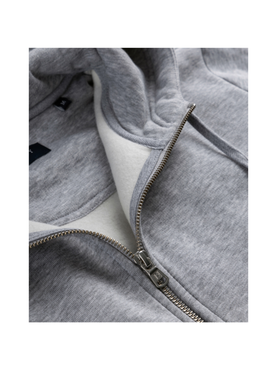 Berkeley - Alfie Zip Hood -huppari - GREY MELANGE - photo 3 Berkeley - Alfie Zip Hood -huppari - GREY MELANGE | Stockmann - photo 3