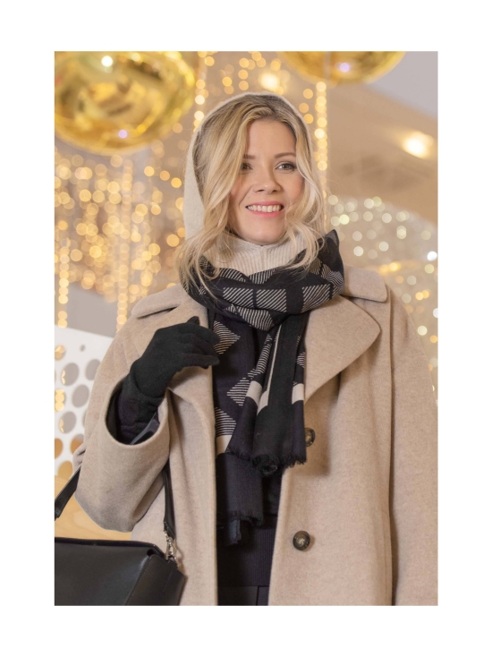 Lasessor - Agda -Neulekäsineet - MUSTA | Stockmann - photo 4