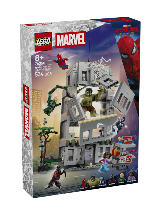 LEGO SUPER HEROES - LEGO Super Heroes Eeppinen yhteenotto: Spider-Man vastaan Hulk 76350 | Stockmann - photo 1