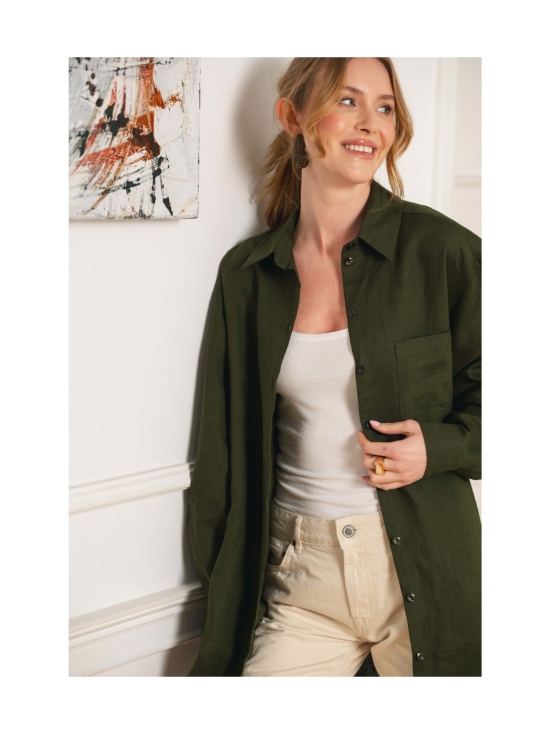 Nakoa - Savanna Shirt, Olive Green - OLIVE GREEN (OLIIVINVIHREÄ) | Stockmann - photo 5