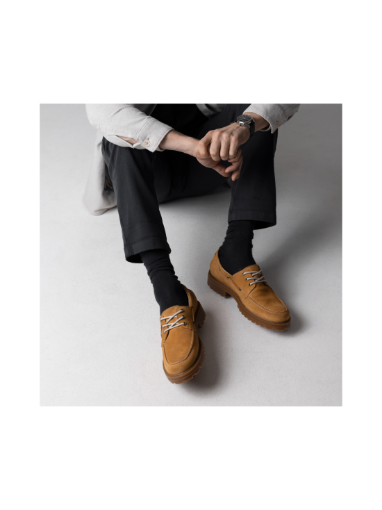 Pomar - SEILORI Zero Waste purjehduskengät - YELLOW SUEDE | Stockmann - photo 3