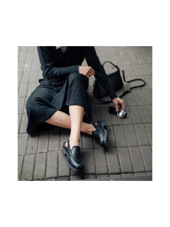 Pomar - TATAR slingback-loaferit - BLACK NAPPA/BLACK SOLE | Stockmann - photo 7