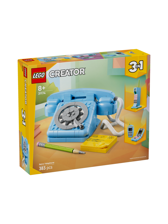 LEGO CREATOR - LEGO Creator Retrotyylinen puhelin 31174 - photo 1 LEGO CREATOR - LEGO Creator Retrotyylinen puhelin 31174 | Stockmann - photo 1
