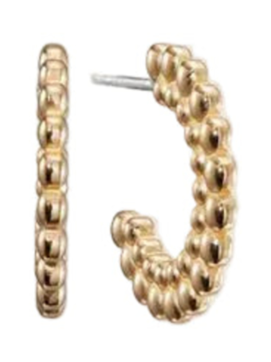 Kalevala - Valoisa rengaskorvakorut pronssi 3669480T | Stockmann - photo 1