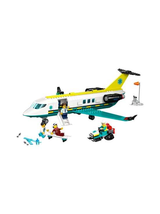 LEGO CITY - LEGO City Pelastuslaitoksen ambulanssilentokone 60465 - photo 3 LEGO CITY - LEGO City Pelastuslaitoksen ambulanssilentokone 60465 | Stockmann - photo 3