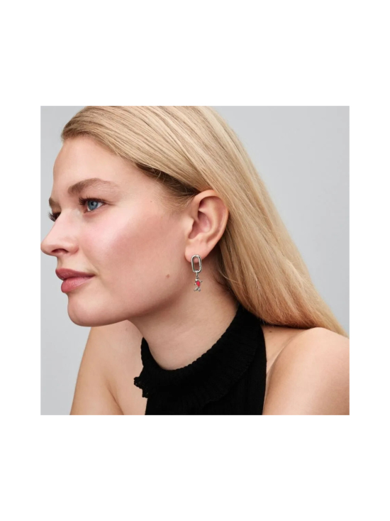 Pandora - Pandora ME Sterling Silver Openable Link Stud Earring - 293856C00 | Stockmann - photo 4