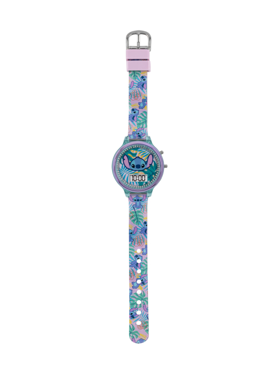 DISNEY STITCH - DISNEY STITCH Silikonirannekkeellinen digitaalinen kello & rannekoru -setti | Stockmann - photo 4