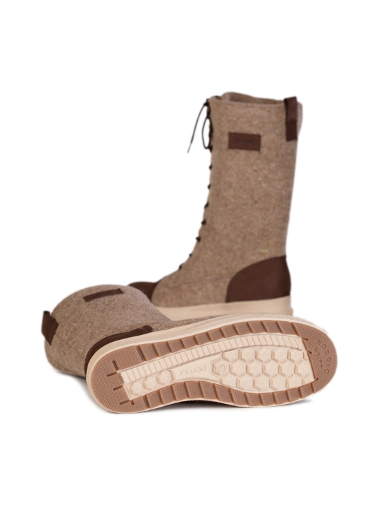 Pomar - JÄÄTIKKÖ Naisten GORE-TEX® huopasaapikas - SAND FELT/BARK WAXY | Stockmann - photo 5