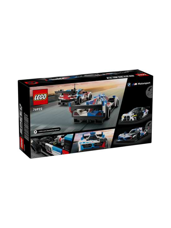 LEGO SPEED CHAMPIONS - LEGO Speed Champions BMW M4 GT3‑ ja BMW M Hybrid V8 ‑kilpa-autot 76922 - photo 2 LEGO SPEED CHAMPIONS - LEGO Speed Champions BMW M4 GT3‑ ja BMW M Hybrid V8 ‑kilpa-autot 76922 | Stockmann - photo 2