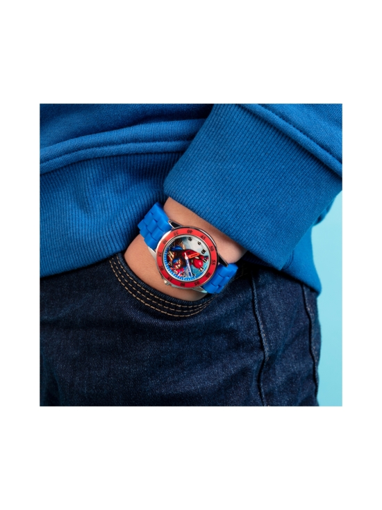 SPIDER-MAN - SPIDER-MAN Silikonirannekkeellinen kello Time Teacher | Stockmann - photo 5