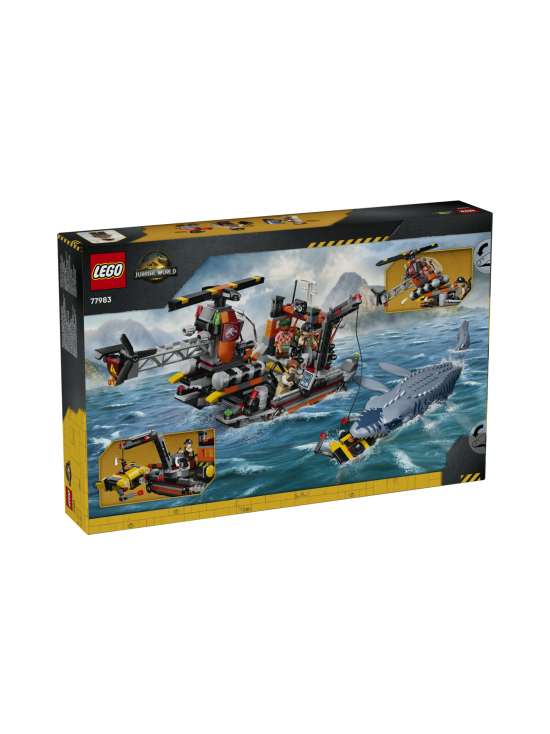 LEGO JURASSIC WORLD - LEGO Jurassic World Mosasaurus-dinosaurus hyökkää veneen kimppuun 77983 | Stockmann - photo 2